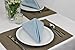 DII 52x70 Rectangular Polyester Tablecloth, White - Perfect for Brunch, Catering Events, Dinner Parties, Buffets, Weddings or Everyday Use