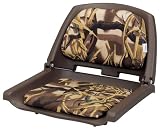 Wise Camouflage Deluxe Fold - down Boat Seat
