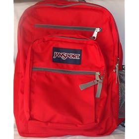 Jansport Big Student Backpack Scarlet Red