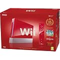 Nintendo Wii Console (Red) with Wii Sports plus New Super Mario Bros and Motion Plus Controller (Wii)
