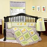 Beautiful Little Ducklings 9-Piece Baby Crib Bedding Set (100% Cotton Fabri ....