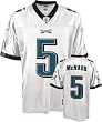 Men`s Philadelphia Eagles #5 Donovan McNabb Road Replica Jersey