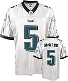 Men`s Philadelphia Eagles #5 Donovan McNabb Road Replica Jersey
