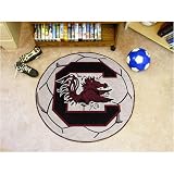 University of South Carolina Soccer Ball Rug- 29 Round