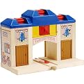 Thomas and Friends Wooden Railway All Aboard Station Featuring Sir Topham Hatt