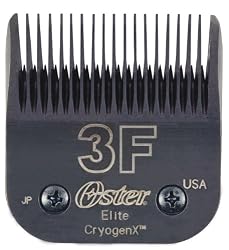 Oster Elite CryogenX Professional Animal Clipper Blade, Size # 3F
