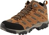 Merrell Mens Moab Mid Waterproof - Wide Earth Leather-And-Mesh Boots 10.5
