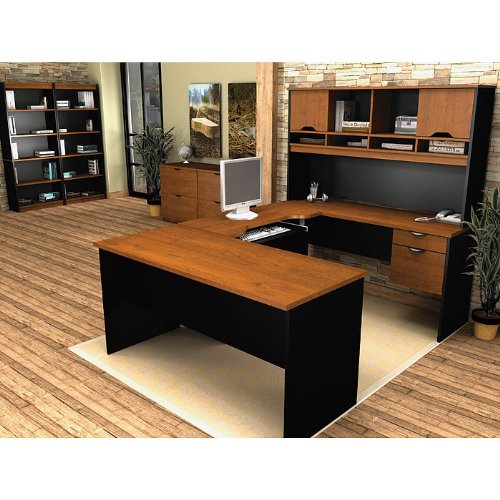 Buy Cheap Tuscany Brown Executive Office Suite Tuscany Brown/Black
