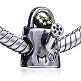 Pugster Flower Watering Can For Mom European Bead Fits Pandora Charm