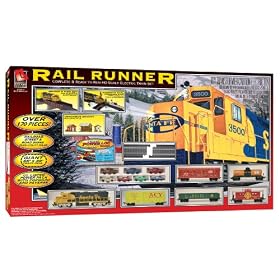Life Like Rail Runner Electric Train Set