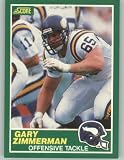 1989 Score #233 Gary Zimmerman - Minnesota Vikings (Football Cards)