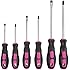 The Original Pink Box PB6SD 6-Piece Screwdrivers Set, Pink