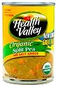 Health Valley Organic Split Pea Soup No Salt Added, 15 Ounce Cans (Pack of 12)