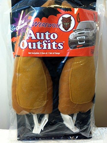 Halloween Auto Outfit Kit Werewolf Ears/fangs
