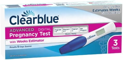 Clearblue Advanced Pregnancy Test With Weeks Estimator 12 Count Pack (ib3b7r)