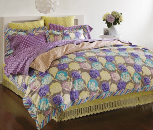 Tracy Reese Big Blooms California King Comforter Set
