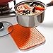SOLD OUT - Silicone Heat Resistant Pads (2-Piece Set) — Heat Resistant, Non-Slip Pot Holders, Dishes, Pots, Pans and Kitchen Utensils – Protects Counters & Tables