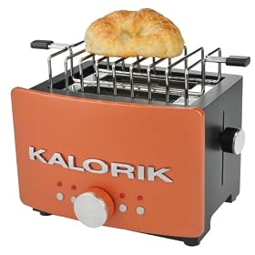 Kalorik TO-25244 Aztec 850-Watt 2-Slice Toaster with Bun-Warming Rack