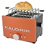 Kalorik TO-25244 Aztec 850-Watt 2-Slice Toaster with Bun-Warming Rack