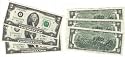 2003 $2 Two Dollar Bill Lot of 3 Sequential Notes in Crisp CH-Gem Condition