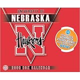 Nebraska Cornhuskers NCAA Box Calendar with Sound