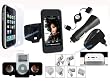 Cuffu Bundle Deal: Premium iPod Touch Black Skin + Armband + Black iPod Speaker + Black Universal Chargers 3in1 including Home Adaptor, Car Adaptor, and Retractable USB Cable + FREE Screen Protector (Only for Touch 1st Generation, NOT for Touch 2nd Generation) with ONE LOWEST SHIPPING $2.98