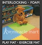 Interlocking Anti-Fatigue Flooring Mat by Best-Step, 8 2 ft. x 2 ft., 32 sq. ft., 1 cm. thick, Foam