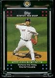 2007 Boston Red Sox LIMITED EDITION Team Edition Baseball Card # BOS54 Daisuke Matsuzaka - 2007 Achievements Believe the Hype Rookie - RED SOX - MLB Trading Card - In Protective Display Case