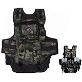 GXG Army Swat Paintball Airsoft Tactical Vest Camo