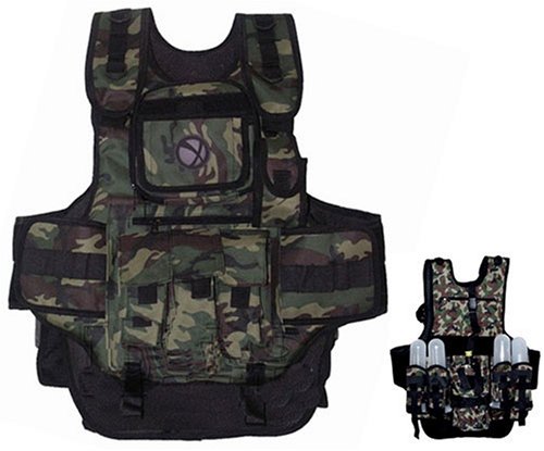GXG Army Swat Paintball Airsoft Tactical Vest 