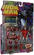 Marvel Comics 1995 Iron Man 5 Inch Action Figure - Iron Man HOLOGRAM ARMOR with Power Missile Launcher
