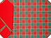 Rose Tree Christmas Plaid Large Mat, Set of 6