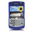 yooZoo Solid Hard Plastic Shell Case for RIM BlackBerry Curve 8300 series 8300 / 8310 / 8320 SmartPhone Cellphones - Ocean Blue