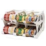 FIFO Mini Can Tracker- Food Storage Canned Foods Organizer/Rotater/Dispenser: Kitchen, Cupboard, Pantry- Rotate Up To 30 Cans