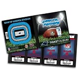 NFL Carolina Panthers Ticket Album