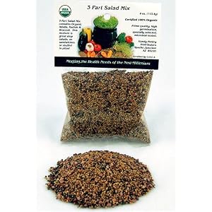 3 Part Salad Sprout Seed Mix - 4 Oz. - Organic Sprouting Seeds: Radish, Broccoli and... by Handy Pantry