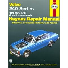 Volvo: 240 Series - 1976 thru 1993 - All gasoline engine models