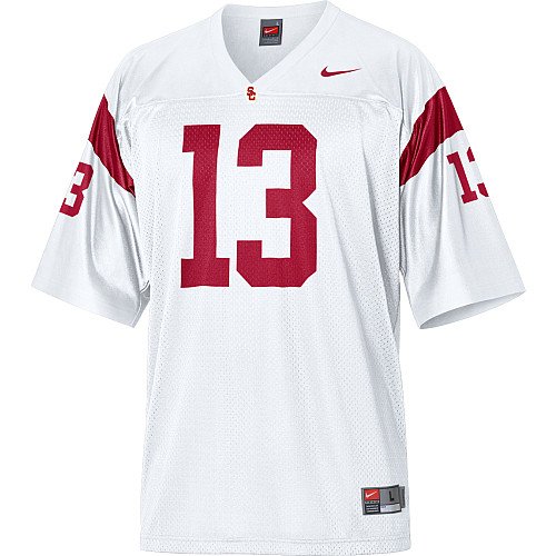 Nike USC Trojans Replica #13 Football Jersey