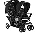 Poussette Stadium Duo Mode Noir + Ombrelle à triple flexible avec Easy Clip - noir