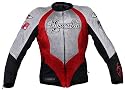 Joe Rocket Yamaha Luv Ladies Textile/Mesh Motorcycle Jacket Red/Silver Small
