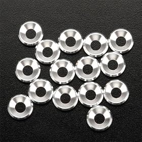 B0408 Flat Washer 4mm MBX6 X6T M-Spec (15) from Flat Washers