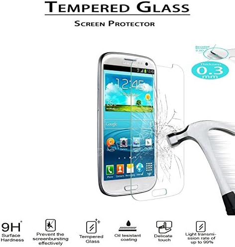 Ultra-thin Tempered Glass Screen Protector for Samsung Galaxy S4 with 9h Hardness/anti-scratch/fingerprint Resistant Samsung Galaxy Samsung Galaxy S4 Gt-i9500