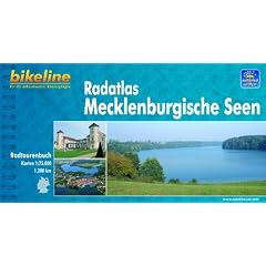 bikeline Radtourenbuch, Radatlas Mecklenburgische Seen, wetterfest/rei�fest
