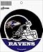 BALTIMORE RAVENS 5 INCH ROUND DECAL.