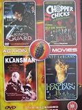 Action Movie Set (Region 2 DVD import) The Kings Guard / Chopper Chicks in Zombie Town / The Klansman / Lookin Italian (4 Film Set)