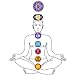 Lotus Chakra Yoga 050 - 24"H x 24"W - Peel and Stick Wall Decal by Wallmonkeys