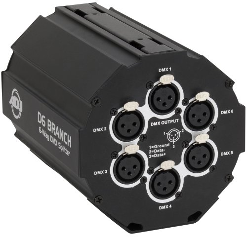 American DJ D6 Branch Répartiteur DMX American DJ D6 Branch Répartiteur DMX