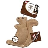 Ethical Pet Dura-Fused 8-Inch Leather Dog Toy, Small, Squirrel