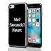 Me Sarcastic Never for iPhone 7 (2016) & iPhone 8 (2017) Case Cover by Atomic Market