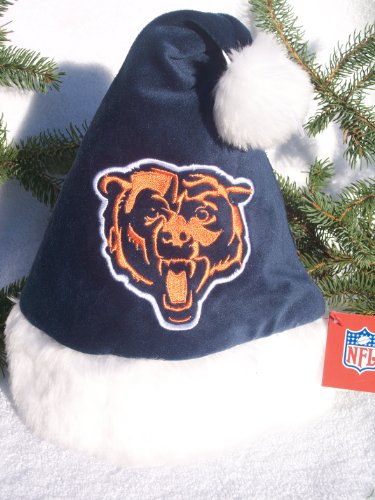 CHICAGO BEARS BABY INFANT STADIUM SANTA HAT 0-6 MONTHS